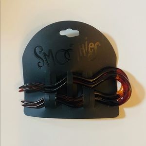 🆕 Smoothies Brown Tortoise Hairstix (2 Per Set)